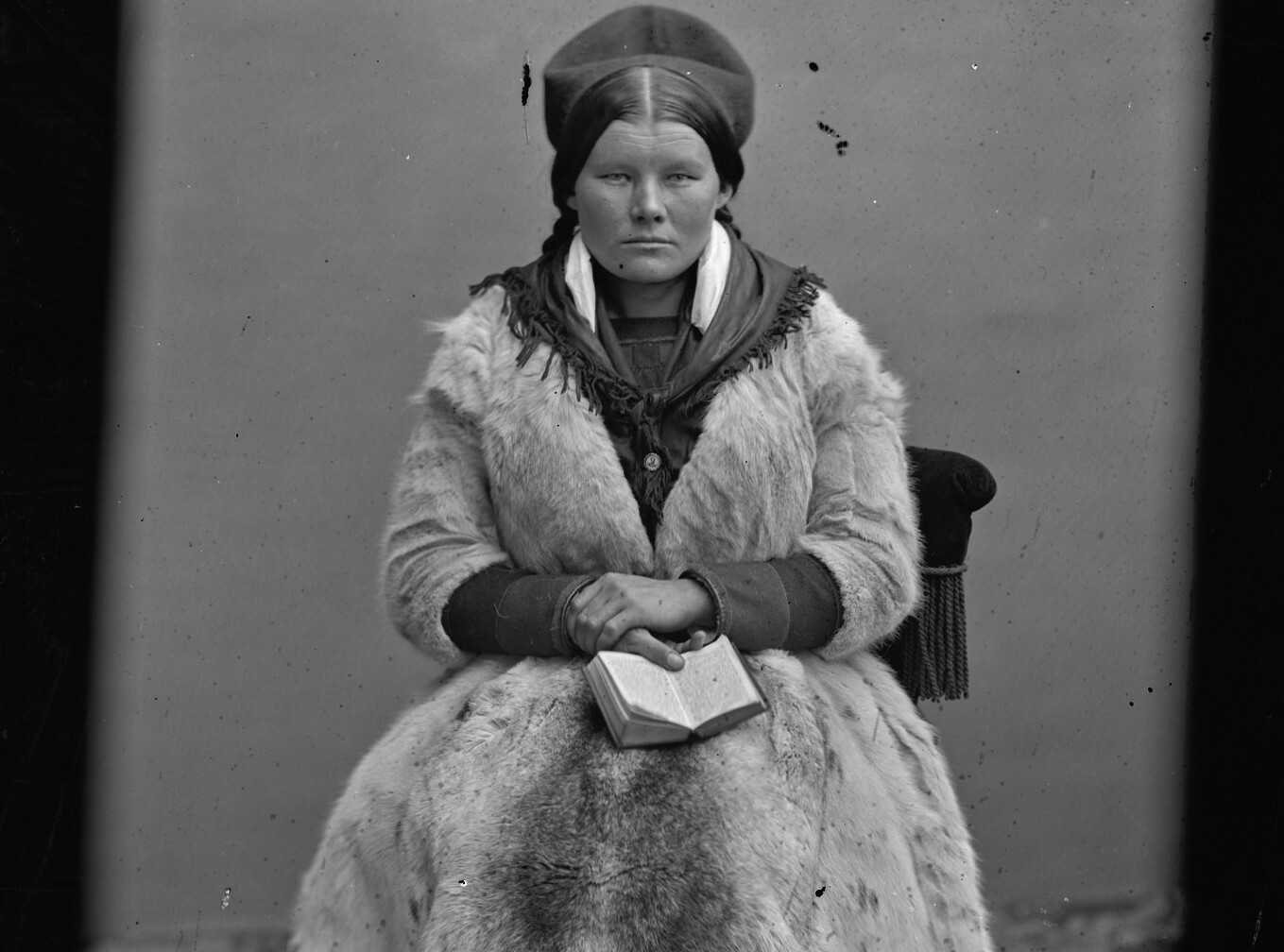 Maria Magdalena Mathsdotter (1835-1873). Foto från Stadsmuseet i Stockholm. Maria Magdalena Mathsdotter (1835-1873). Foto från Stadsmuseet i Stockholm.