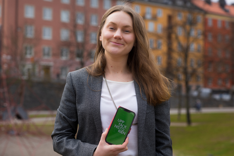 Elin Larsson Heppling, antikvarie för digitala samlingar på Stockholms läns museum. Foto: Niclas Holmström Lindergård/Stockholms läns museum. Elin Larsson Heppling, antikvarie för digitala samlingar på Stockholms läns museum. Foto: Niclas Holmström Lindergård/Stockholms läns museum.