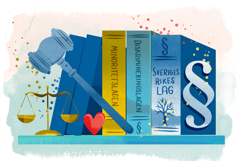 En av de nya illustrationerna. Illustratör: Rebecca Elfast. En av de nya illustrationerna. Illustratör: Rebecca Elfast.